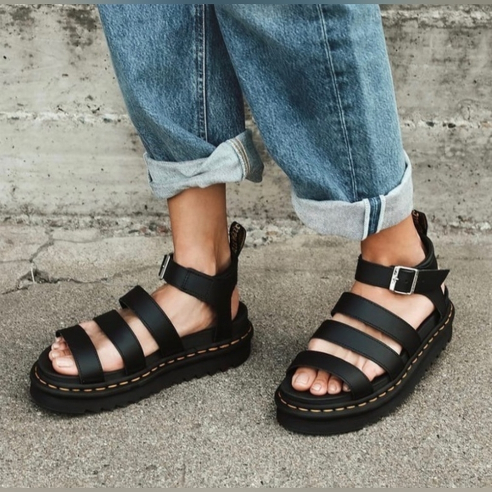Blaire Athena Leather Strap Women's Sandals
